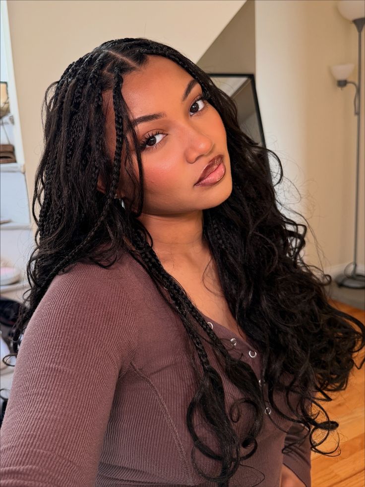 Beautiful braided hairstyle